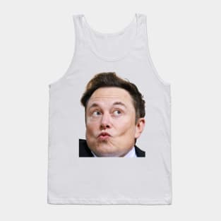 Elon Musk Whoopsie Face Tank Top